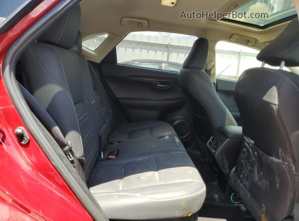 JTJDARBZ6L5002614 2020 LEXUS NX Red Vista interior trasera