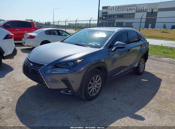 JTJDARBZ8M2178647 2021 LEXUS NX 300 Gray Front left