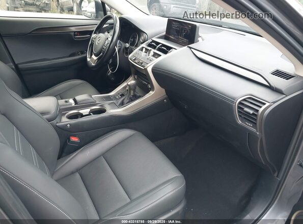 JTJDARBZ9M2183677 2021 LEXUS NX 300 Gray წინა სალონის ხედი