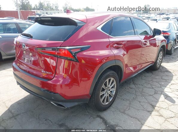 JTJDARBZXM5031082 2021 LEXUS NX Red Задня права чверть