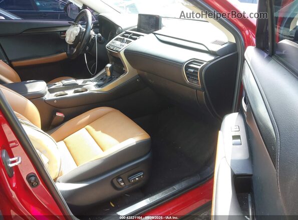 JTJDARBZXM5031082 2021 LEXUS NX Red Вид салону спереду