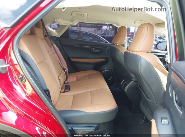 JTJDARBZXM5031082 2021 LEXUS NX Red Вид наклейки з VIN-кодом