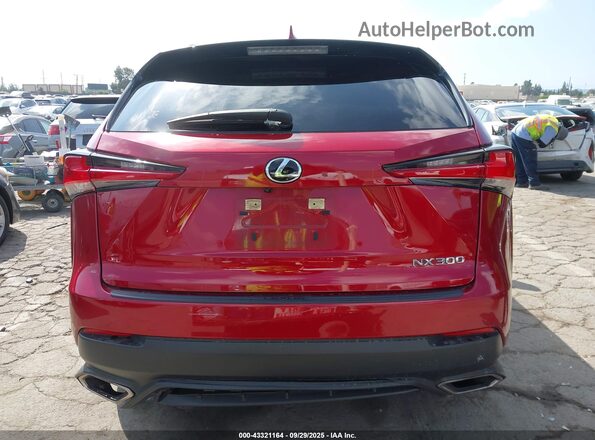 JTJDARBZXM5031082 2021 LEXUS NX Red 