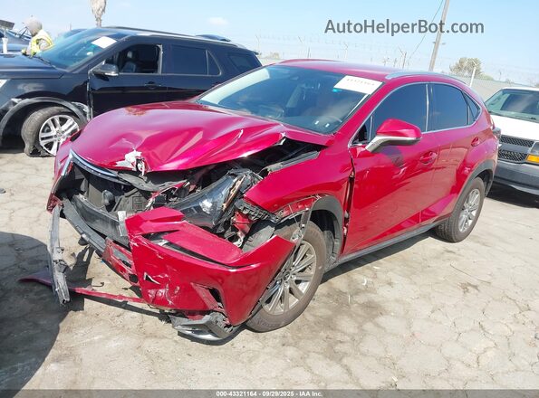 JTJDARBZXM5031082 2021 LEXUS NX Red Передня ліва чверть