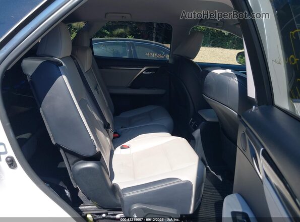 JTJDZKCA6K2017171 2019 LEXUS RX 350L White Widok naklejki z numerem VIN