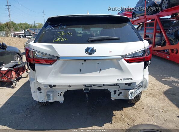 JTJDZKCA6K2017171 2019 LEXUS RX 350L White 
