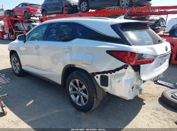 JTJDZKCA6K2017171 2019 LEXUS RX 350L White Tył lewy