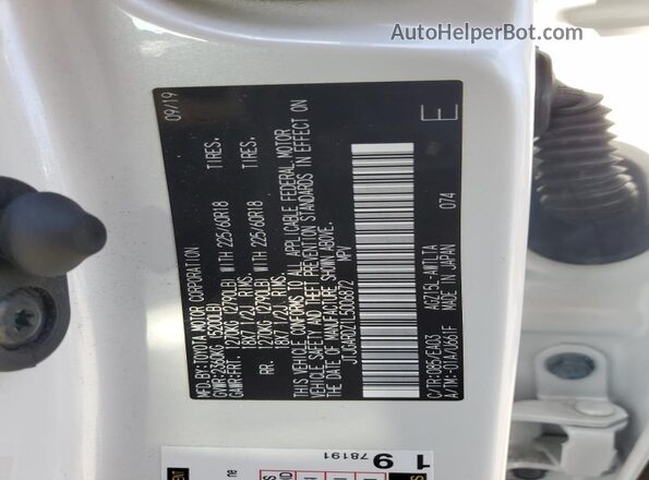 JTJGARDZ1L5006872 2020 LEXUS NX White 