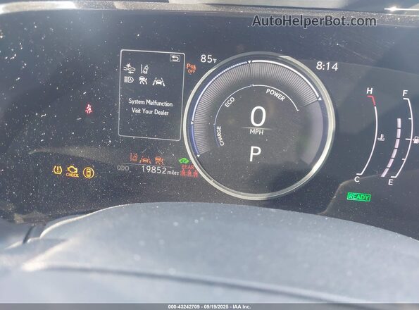 JTJGKCEZXR2023852 2024 LEXUS NX 350H Black უკანა სავარძლების ხედი