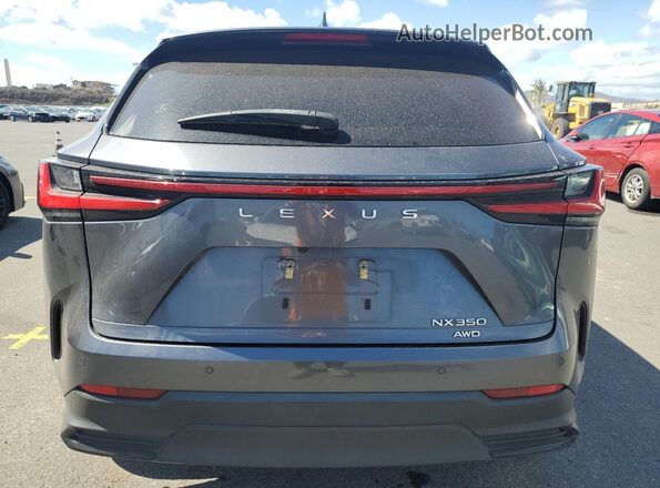 JTJHGCEZ2N2006401 2022 LEXUS NX Charcoal Հետևի տեսք