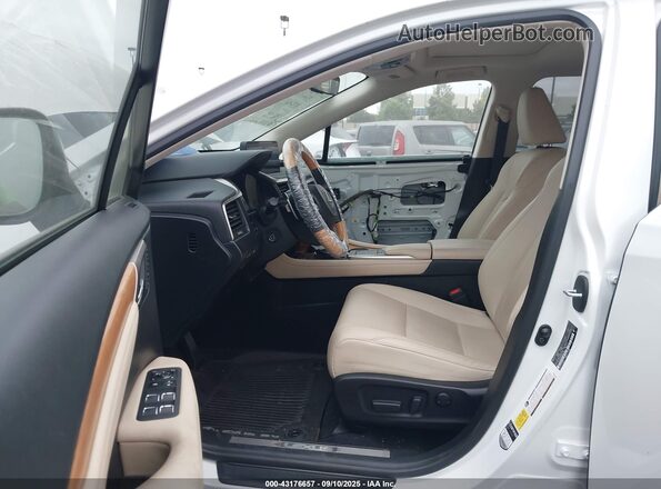 JTJHGKFA7M2015726 2021 LEXUS RX 450HL White Vista interior delantera