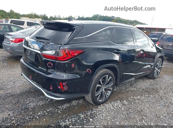 JTJHZKEAXM2019684 2021 LEXUS RX 350L Черный Задняя правая четверть