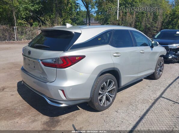 JTJHZKFA6L2024751 2020 LEXUS RX 350L Silver 