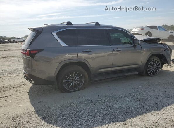 JTJMB7CX0R4043706 2024 LEXUS LX Gray უკანა მარჯვენა