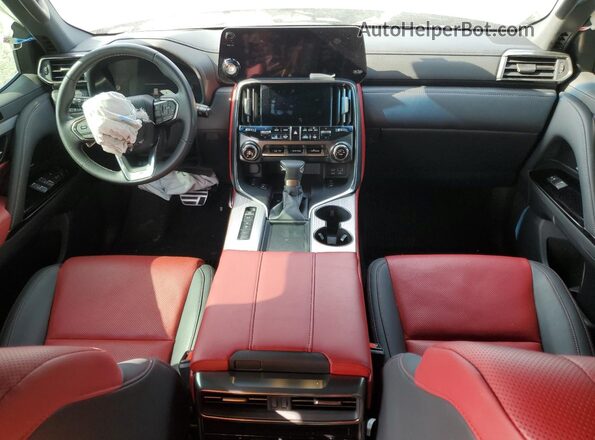 JTJMB7CX0R4043706 2024 LEXUS LX Gray წინა პანელის ხედი