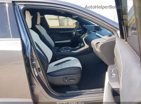 JTJSARBZXL2161435 2020 LEXUS NX 300 Gray Front interior view
