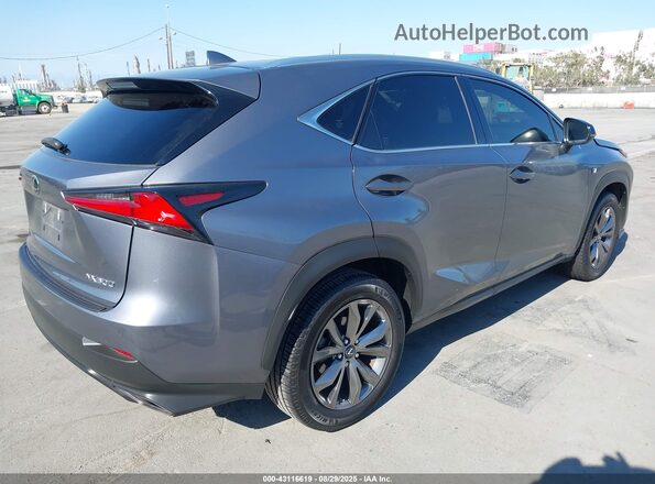 JTJSARBZXL2161435 2020 LEXUS NX 300 Gray Rear right