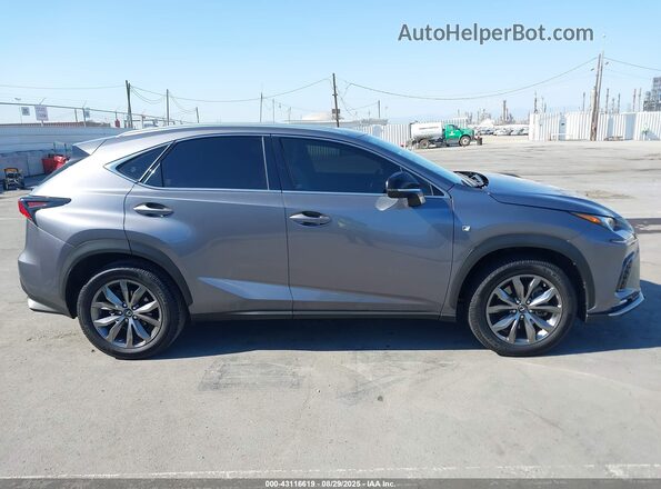 JTJSARBZXL2161435 2020 LEXUS NX 300 Gray Rear interior view