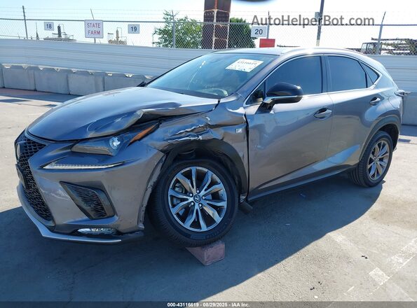 JTJSARBZXL2161435 2020 LEXUS NX 300 Gray Front left