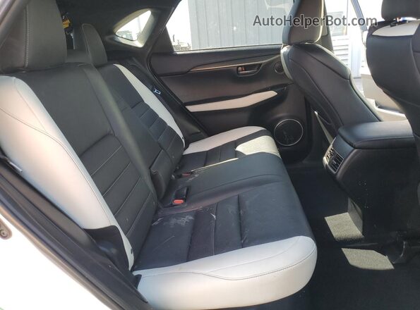JTJSARDZ0L5018554 2020 LEXUS NX White Widok wnętrza z tyłu