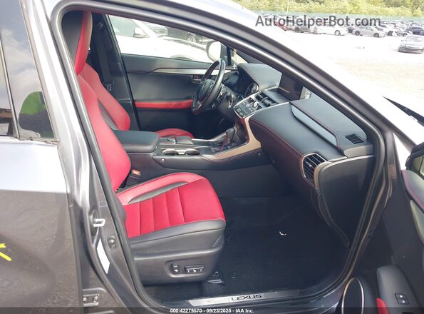 JTJSARDZ1M2246050 2021 LEXUS NX Pewter Вид салону спереду