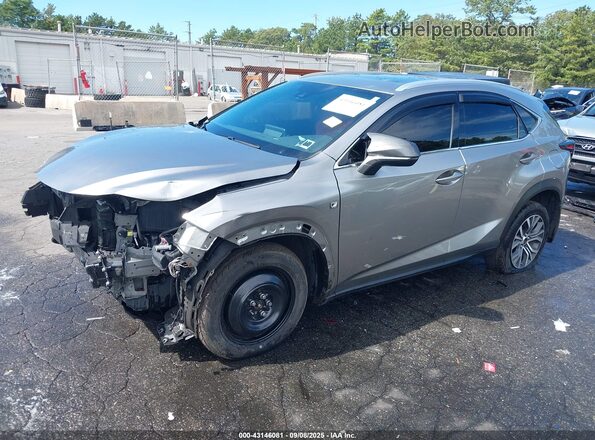 JTJSARDZ3L2228440 2020 LEXUS NX 300 Gray 