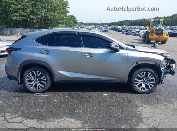 JTJSARDZ3L2228440 2020 LEXUS NX 300 Gray 