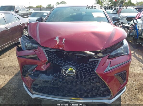 JTJSARDZ3M2251282 2021 LEXUS NX Red Vista del cuadro de instrumentos