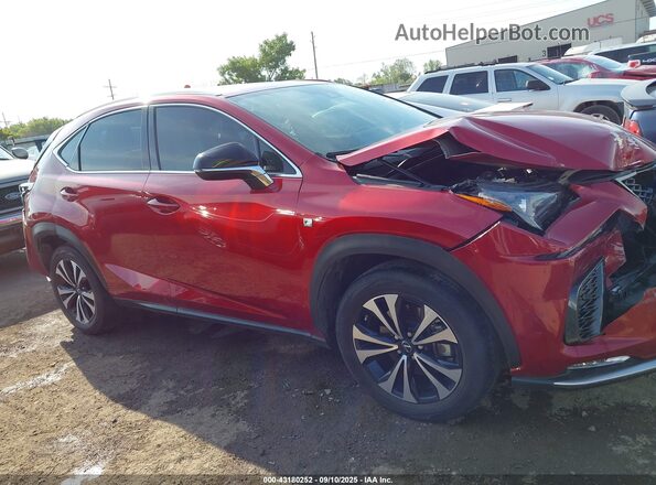 JTJSARDZ3M2251282 2021 LEXUS NX Red Vista interior trasera