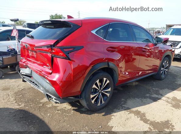 JTJSARDZ3M2251282 2021 LEXUS NX Red Trasero derecho