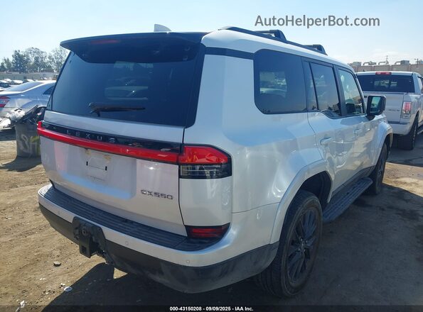 JTJTBCDX4R5015209 2024 LEXUS GX 550 Белый Задняя правая четверть