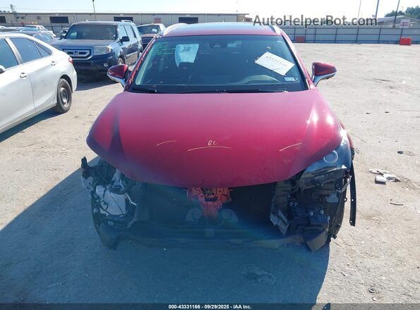 JTJYARBZ9K2124692 2019 LEXUS NX 300 Red Սալոնի հետևի տեսք