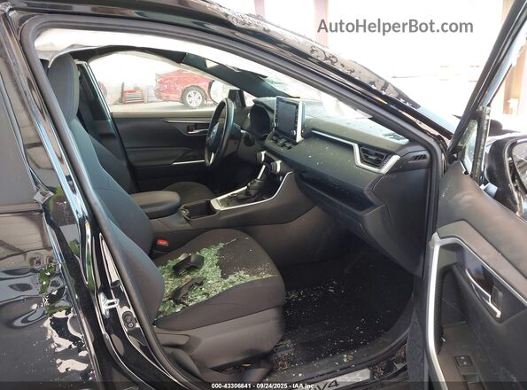 JTM16RFVXNJ016668 2022 TOYOTA RAV4 HYBRID Черный Вид салона спереди