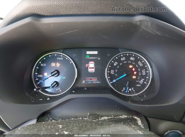 JTM16RFVXNJ016668 2022 TOYOTA RAV4 HYBRID Черный Вид задних сидений