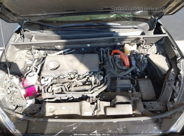 JTM16RFVXNJ016668 2022 TOYOTA RAV4 HYBRID Черный Вид сзади