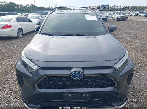 JTMAB3FV9ND104750 2022 TOYOTA RAV4 PRIME Gray ხელსაწყოთა პანელის ხედი