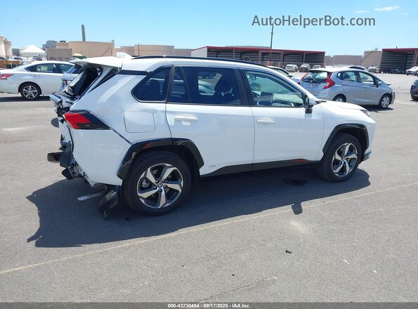 JTMCB3FV2SD235717 2025 TOYOTA RAV4 PLUG-IN HYBRID White უკანა მარჯვენა