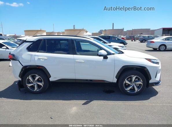 JTMCB3FV2SD235717 2025 TOYOTA RAV4 PLUG-IN HYBRID White უკანა სალონის ხედი