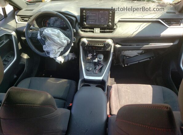 JTMCB3FV4MD072314 2021 TOYOTA RAV4 Красный Вид панели приборов
