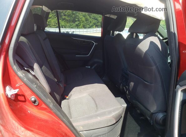JTMCB3FV4MD072314 2021 TOYOTA RAV4 Красный Вид задней части салона