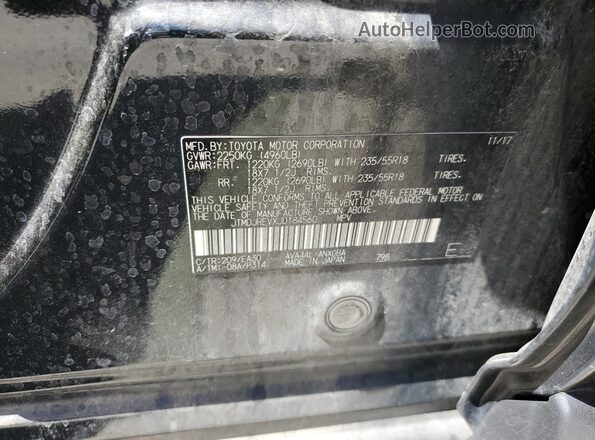JTMDJREVXJD184560 2018 TOYOTA LIMITED Черный 