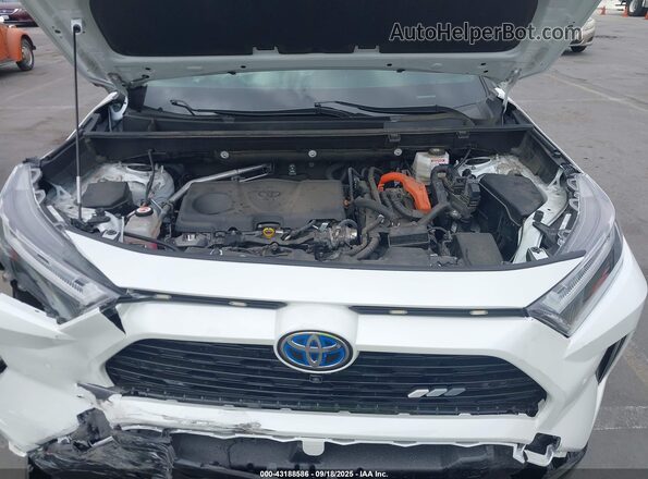 JTME6RFV2PJ035896 2023 TOYOTA RAV4 HYBRID White უკანა ხედი