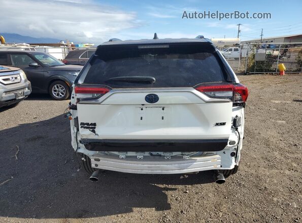 JTMFB3FV6MD070819 2021 TOYOTA RAV4 White Հետևի տեսք