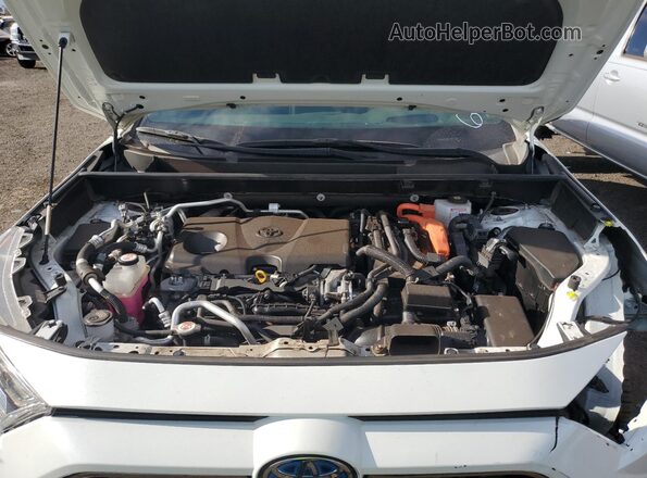 JTMFB3FV6MD070819 2021 TOYOTA RAV4 White Շարժիչի բաժամունքի տեսք