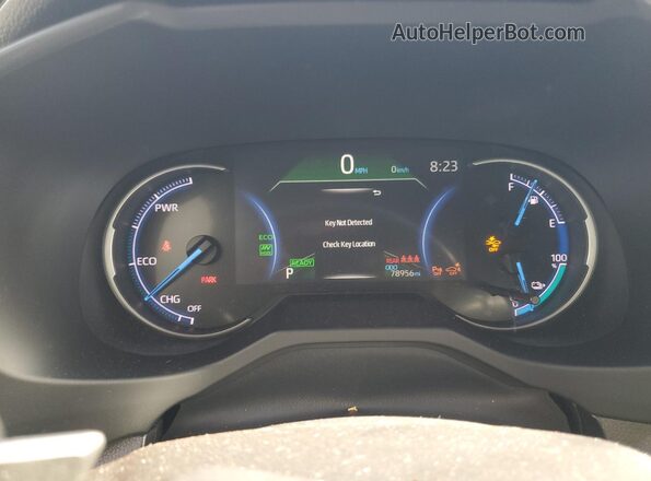 JTMFB3FV6MD070819 2021 TOYOTA RAV4 White Սարքավորումների վահանակի տեսք