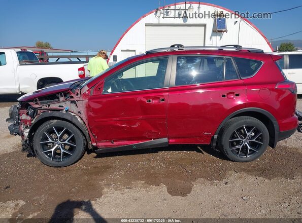 JTMJJREV2JD237089 2018 TOYOTA RAV4 HYBRID Red 