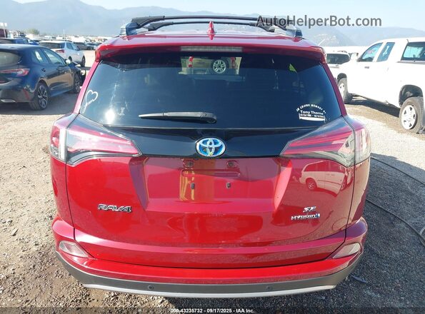 JTMJJREV2JD237089 2018 TOYOTA RAV4 HYBRID Red 