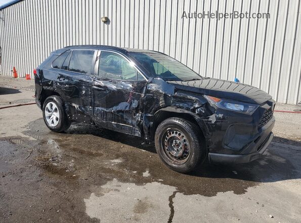 JTMK1RFV3KD038881 2019 TOYOTA LE Black Передня права чверть