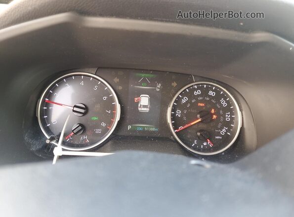 JTMK1RFV3KD038881 2019 TOYOTA LE Black Вид щитка приладів