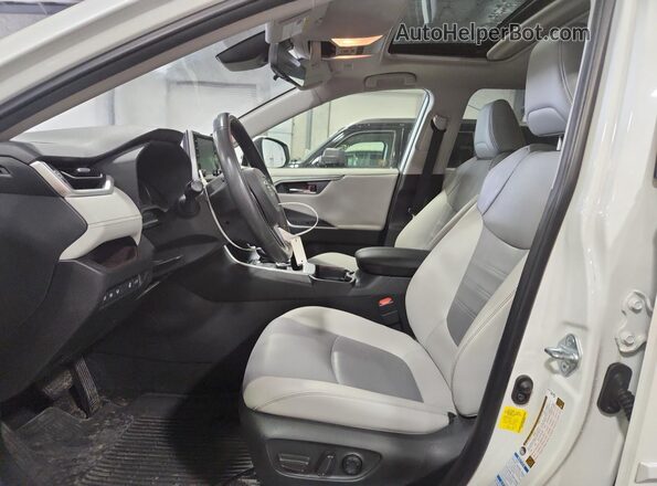JTMN1RFV8MD078339 2021 TOYOTA LIMITED White წინა სალონის ხედი